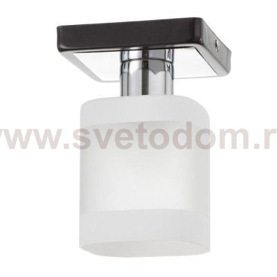 Светильник 91309/1 E27 40Вт венге-хром 12х12х17 см