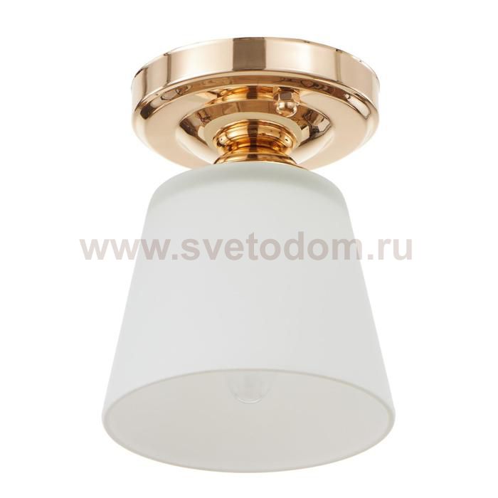 Светильник 91313/1 E27 40Вт золото 12х12х18 см