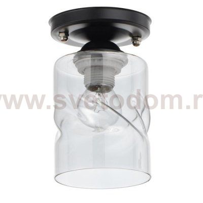 Светильник 91316/1 E27 40Вт черный 12х12х18 см