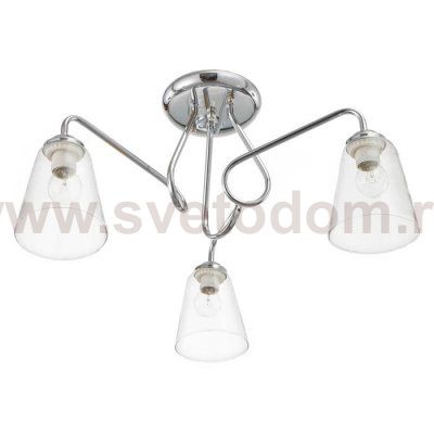 Люстра 91322/3 E27 40Вт хром 53х53х26 см