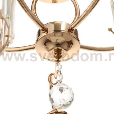 Люстра 91326/5 E27 40Вт золото 54х54х26 см