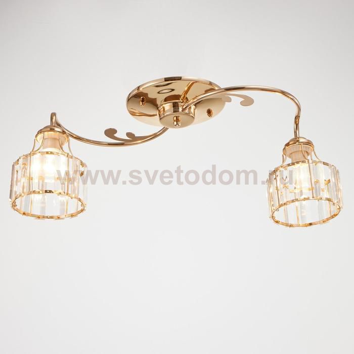 Люстра 91327/2 E27 40Вт золото 50х15х26 см