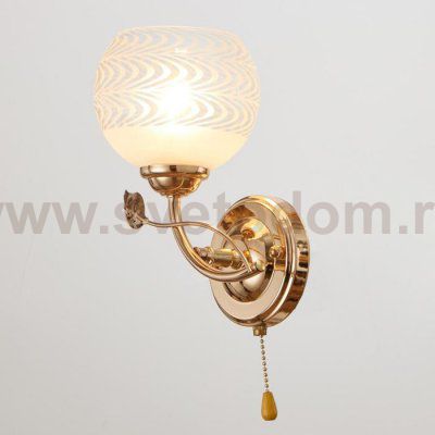 Бра 91331/1 E27 40Вт золото 21х19х21 см