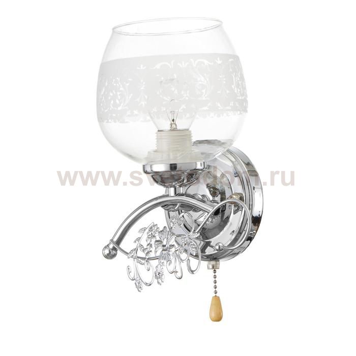 Бра 91332/1 E27 40Вт хром 21х18х21 см