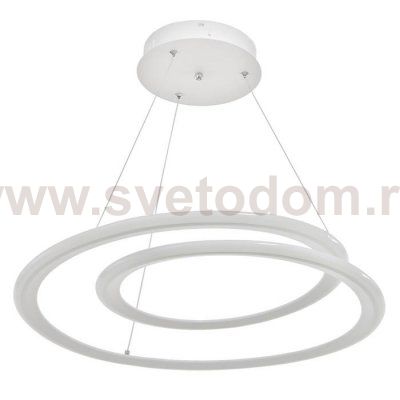 Люстра 71010/1 LED 52Вт 4000К белый 53х53х6-106 см