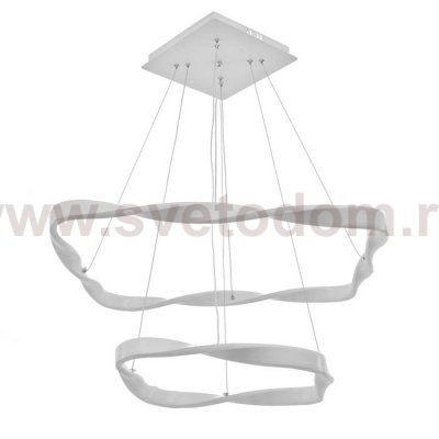 Люстра 71017/2 LED 150Вт 4000К белый 50х50х4-104 см