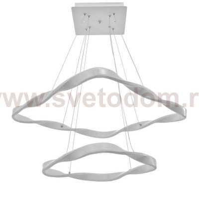 Люстра 71017/2 LED 150Вт 4000К белый 50х50х4-104 см