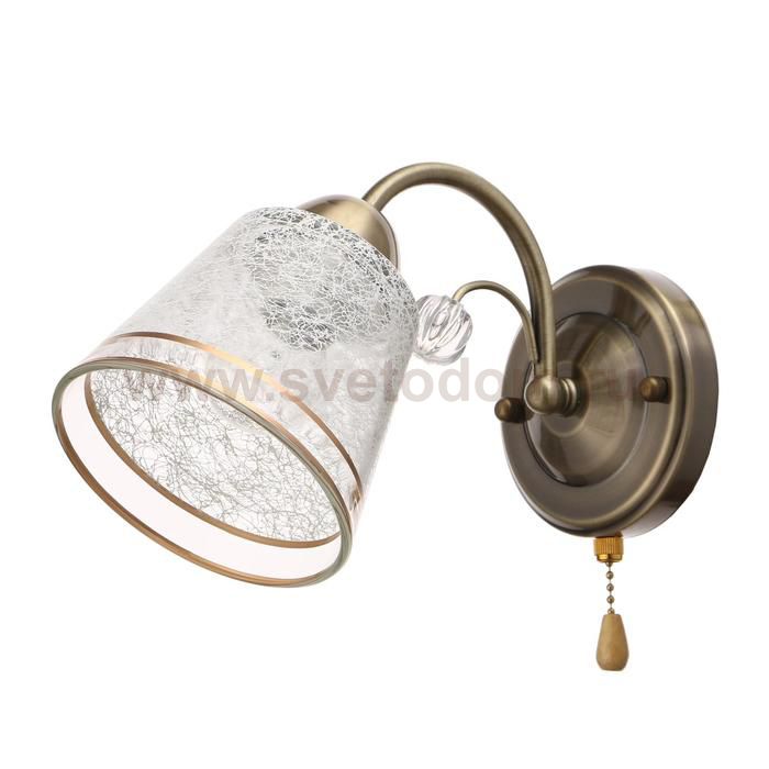 Бра 73178/1 E27 40Вт бронза 25,5х14х16 см