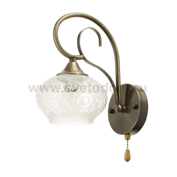 Бра 73183/1 E27 40Вт бронза 21х12х22,5 см