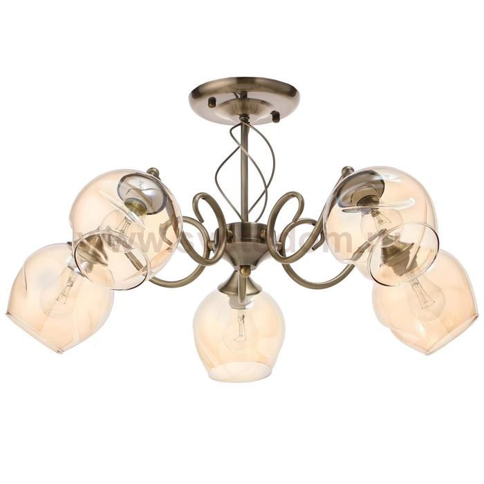 Люстра 73185/5 E27 40Вт бронза 60х60х33,5 см