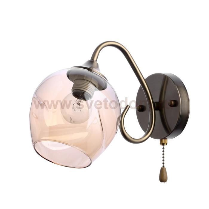 Бра 73186/1 E27 40Вт бронза 25х12х18,5 см