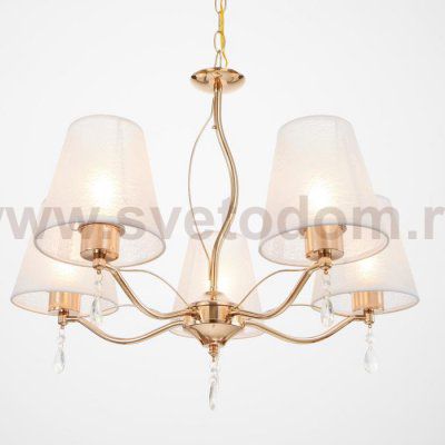 Люстра 73187/5 E14 40Вт золото 68х68х46 см