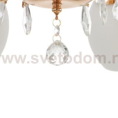 Люстра 73196/8 E27 40Вт золото 80х80х42 см