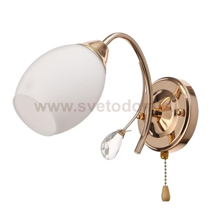 Бра 73197/1 E27 40Вт золото 27х12х22 см