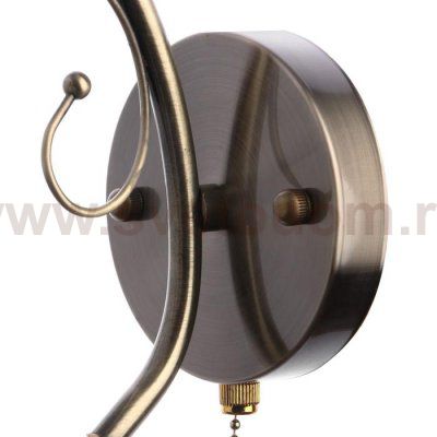 Бра 73199/1 E27 40Вт бронза 24,5х14х19 см