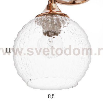 Люстра 73101/4 E27 40Вт белый-золото 59,5х36х23 см