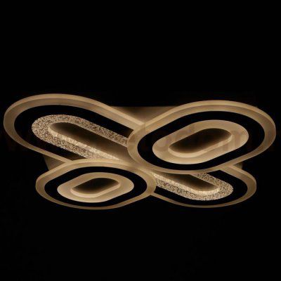 Светильник с ПДУ 60618/1 LED 180Вт белый-серый 52х52х5,5 см