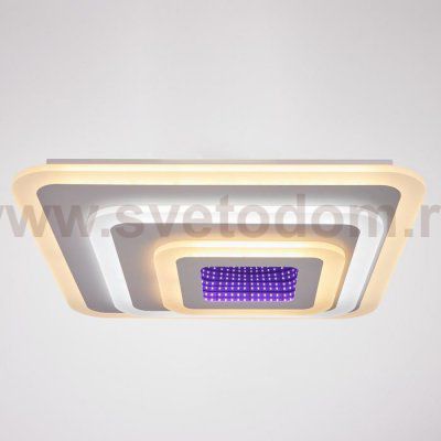 Светильник с ПДУ 60619/1 LED 160Вт белый 52х52х5,5 см