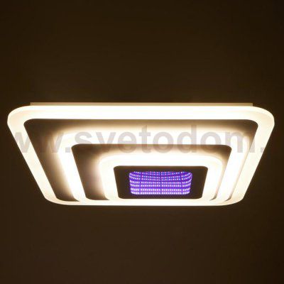Светильник с ПДУ 60619/1 LED 160Вт белый 52х52х5,5 см