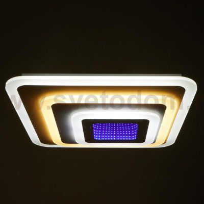 Светильник с ПДУ 60619/1 LED 160Вт белый 52х52х5,5 см