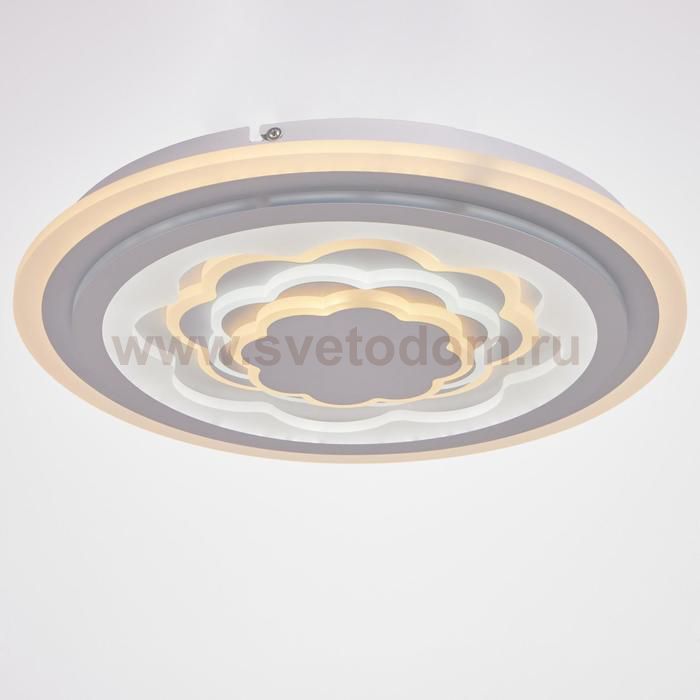 Светильник с ПДУ 60620/1 LED 160Вт белый 50х50х5,5 см