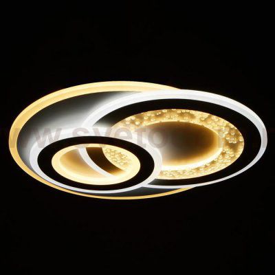 Светильник с ПДУ 60625/1 LED 180Вт белый 50х50х6 см