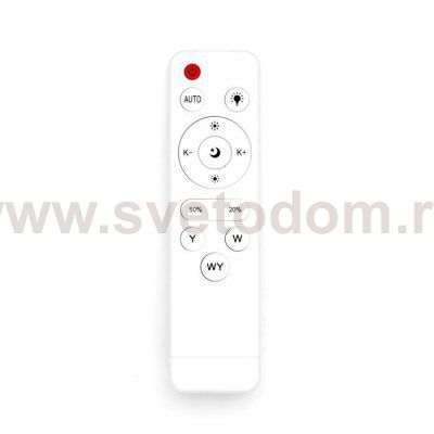 Светильник с ПДУ 60625/1 LED 180Вт белый 50х50х6 см