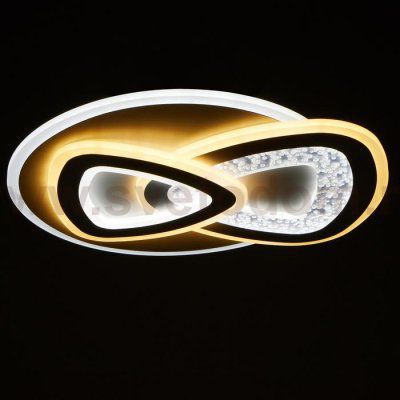 Светильник с ПДУ 60626/1 LED 180Вт белый 50х50х6 см