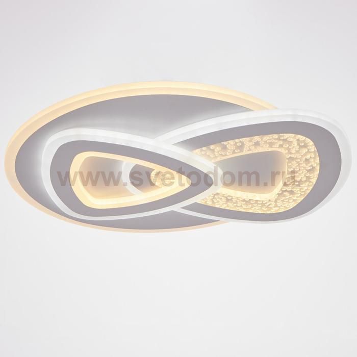 Светильник с ПДУ 60626/1 LED 180Вт белый 50х50х6 см