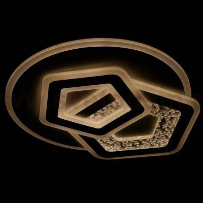 Светильник с ПДУ 60627/1 LED 180Вт белый 50х50х6 см