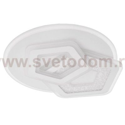 Светильник с ПДУ 60627/1 LED 180Вт белый 50х50х6 см