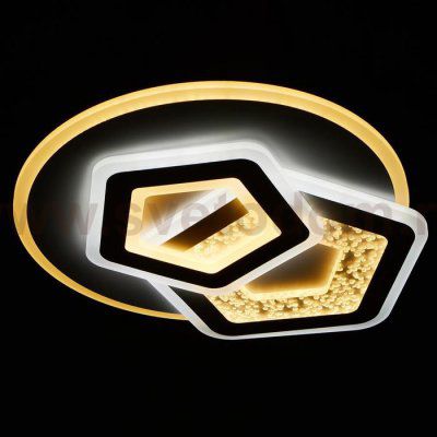 Светильник с ПДУ 60627/1 LED 180Вт белый 50х50х6 см