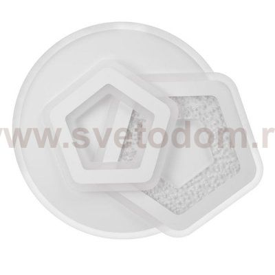 Светильник с ПДУ 60627/1 LED 180Вт белый 50х50х6 см