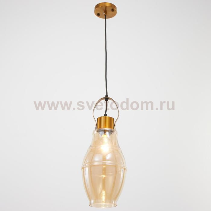 Светильник 88506/1 E27 40Вт золотая медь 16х16х41-141 см