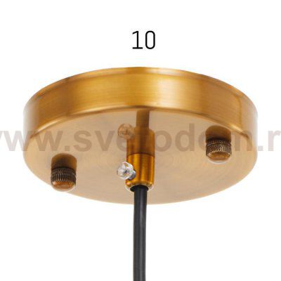 Светильник 88506/1 E27 40Вт золотая медь 16х16х41-141 см