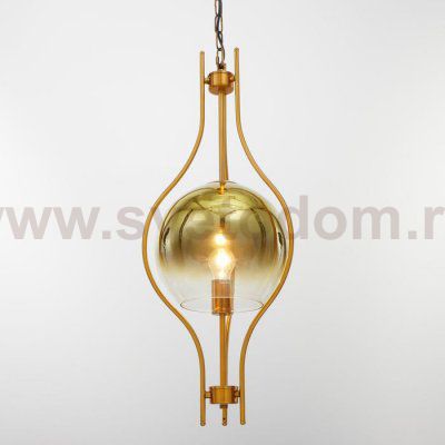 Светильник 88509/1 E27 40Вт золото 26х26х70-170 см