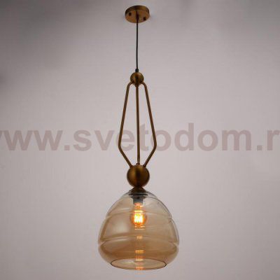 Светильник 88510/1 E27 40Вт золото 25х25х75-175 см