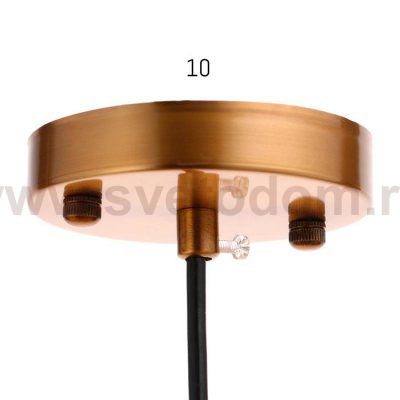 Светильник 88510/1 E27 40Вт золото 25х25х75-175 см