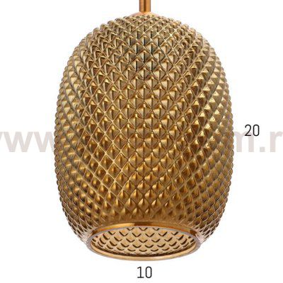 Светильник 88511/1 E27 40Вт золото 15х15х34-134 см