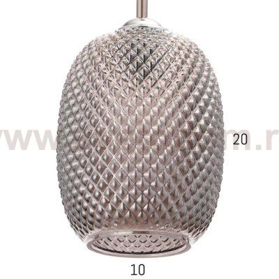 Светильник 88512/1 E27 40Вт хром 15х15х34-134 см