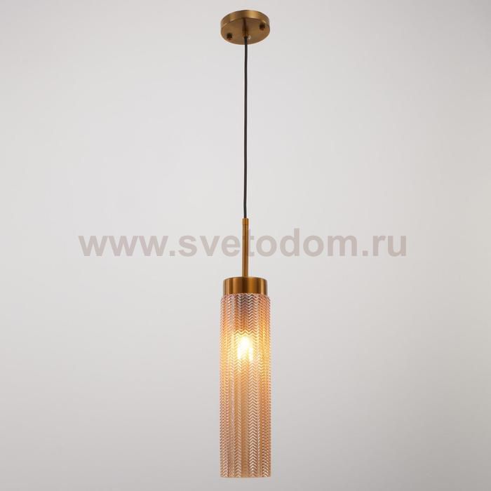 Светильник 88514/1 E27 40Вт золото 9х9х47-147 см