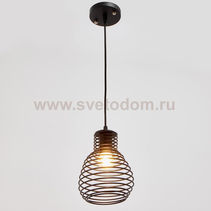 Светильник 34520/1 E27 40Вт черный 14х14х28-128 см