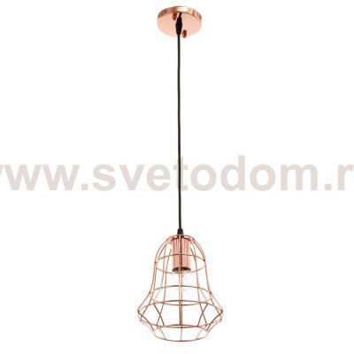 Светильник 34525/1 E27 40Вт розовое золото 17,5х17,5х20-120 см