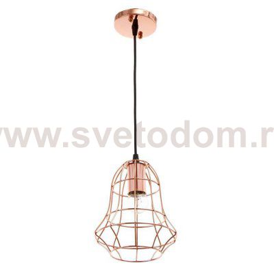 Светильник 34525/1 E27 40Вт розовое золото 17,5х17,5х20-120 см