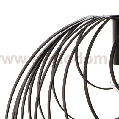 Светильник 34527/1 E27 40Вт черный 35х14х35-135 см