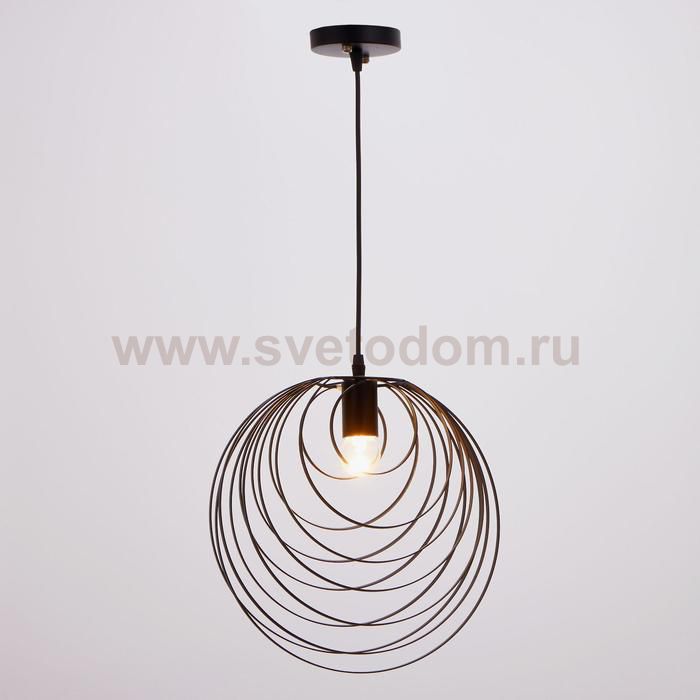 Светильник 34527/1 E27 40Вт черный 35х14х35-135 см