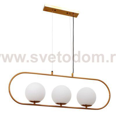 Светильник 34528/3 E27 40Вт золото 80х15х25-125 см