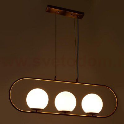 Светильник 34528/3 E27 40Вт золото 80х15х25-125 см