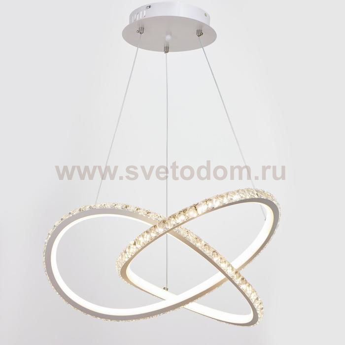 Люстра 59911/1 LED 104Вт 4000К белый 54х54х12-92 см