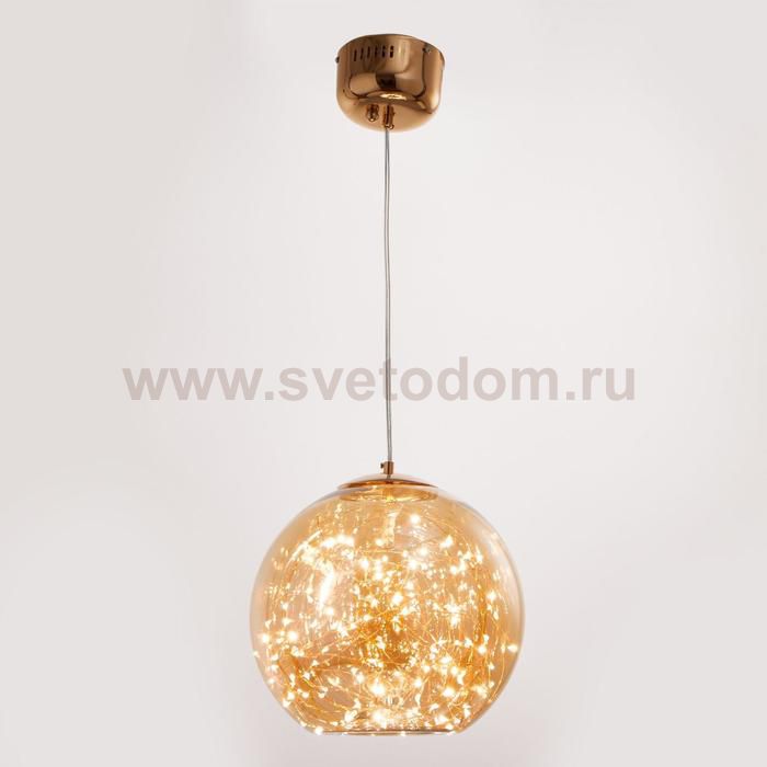Светильник 59920/1 LED 24Вт 3000К золото 28х28х28-108 см